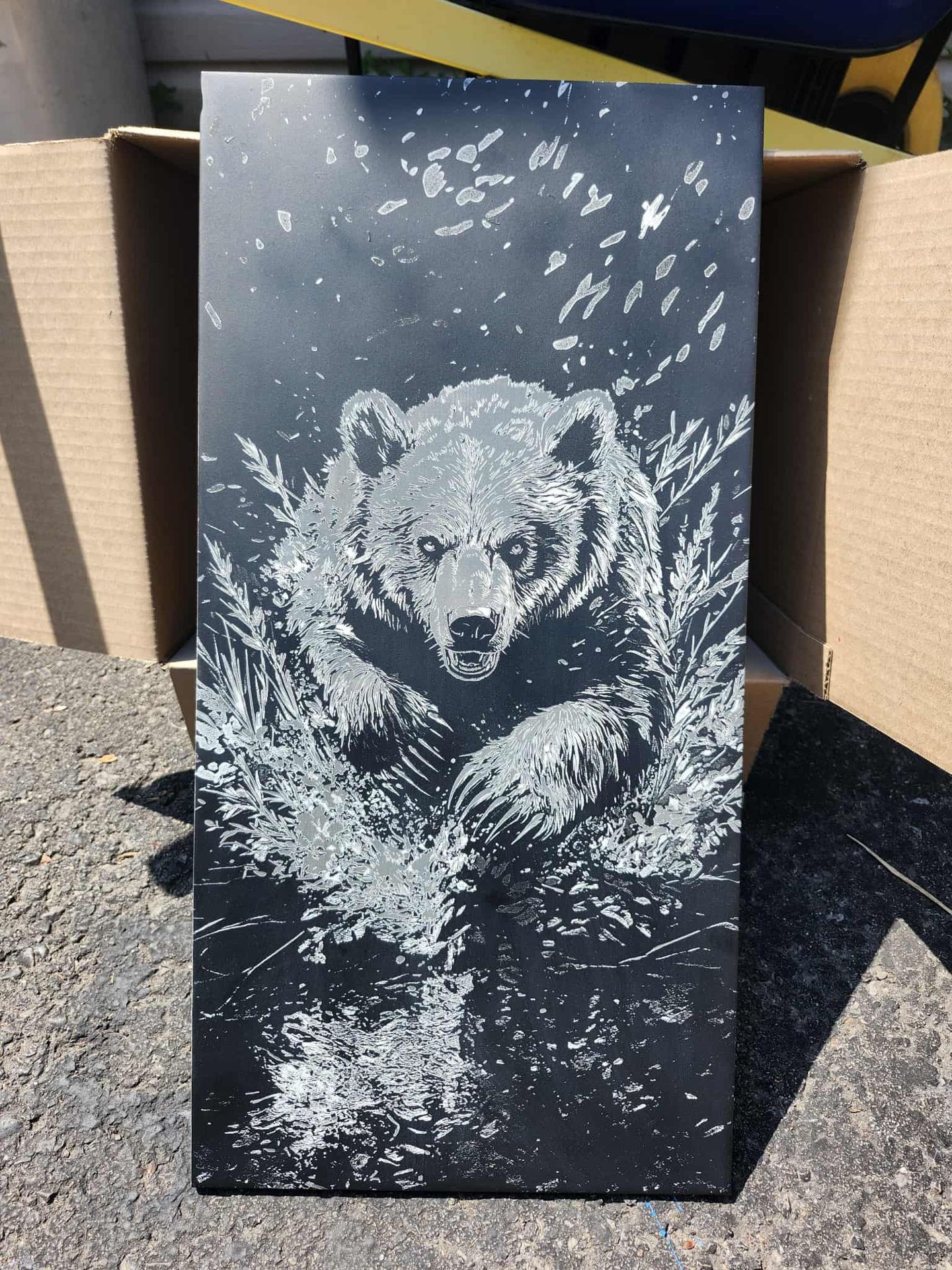 Gravure carrelage Lakata Montréal