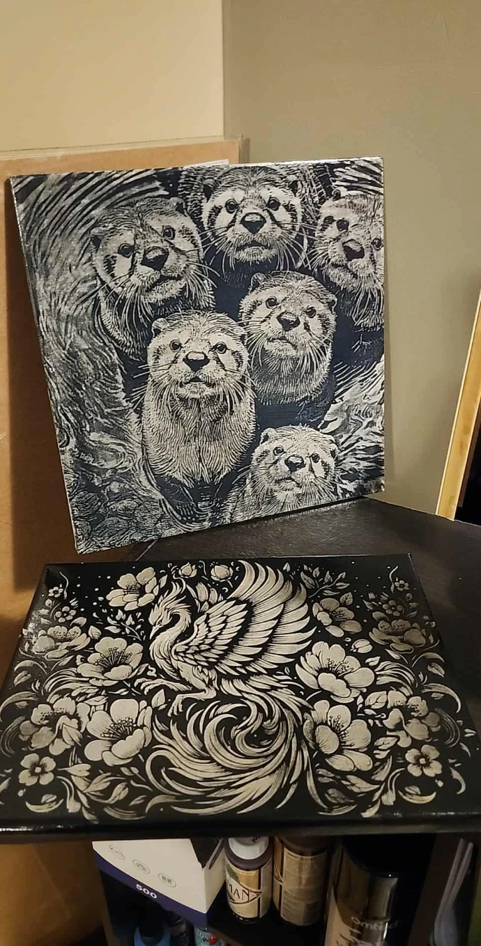 Gravure artistique découpe laser Lakata Montréal