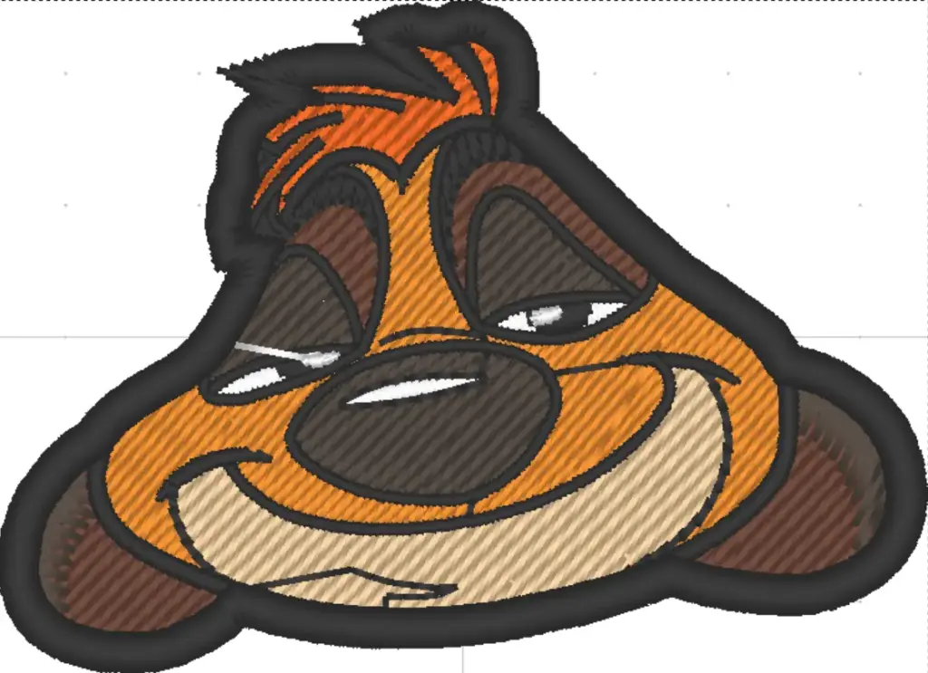 Patch Timon (Moyen (4'' x 4''))