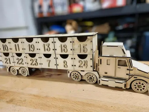 Calendrier de l'Avent Camion