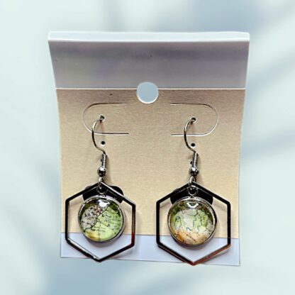 Boucles d'oreilles en acier inoxidable